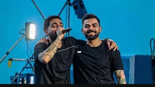 Virat Kohli × Karan Aujla 🔥 | Epic ONE8 Event Moments | Viral Video