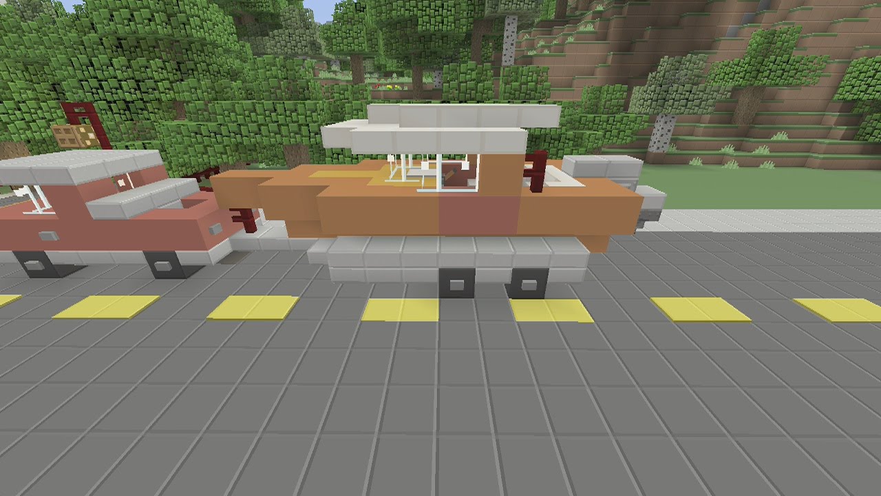 ... Minecraft Tutorials: How to make a Boat Trailer - YouTube