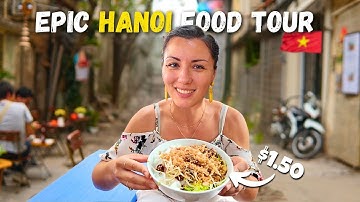 Hanoi, Vietnam Street Food Tour 2025 🇻🇳 (BEST Budget Eats)