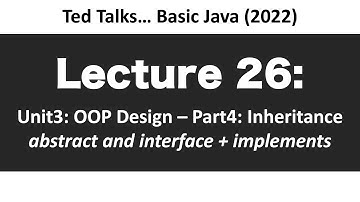 CSCI1583 - Lecture 26: Abstract class & Interfaces