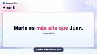 Spanish Grammar: Spanish Comparative & Superlative