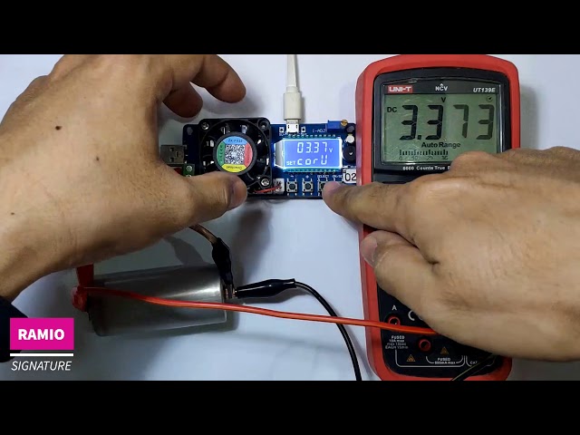 Battery Capacity Tester FX25 FX35 Lifepo4 32650 18650 simple