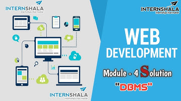 Internshala Web Development Module 4 Answers | Internshala web development module 4 DBMS Answers|