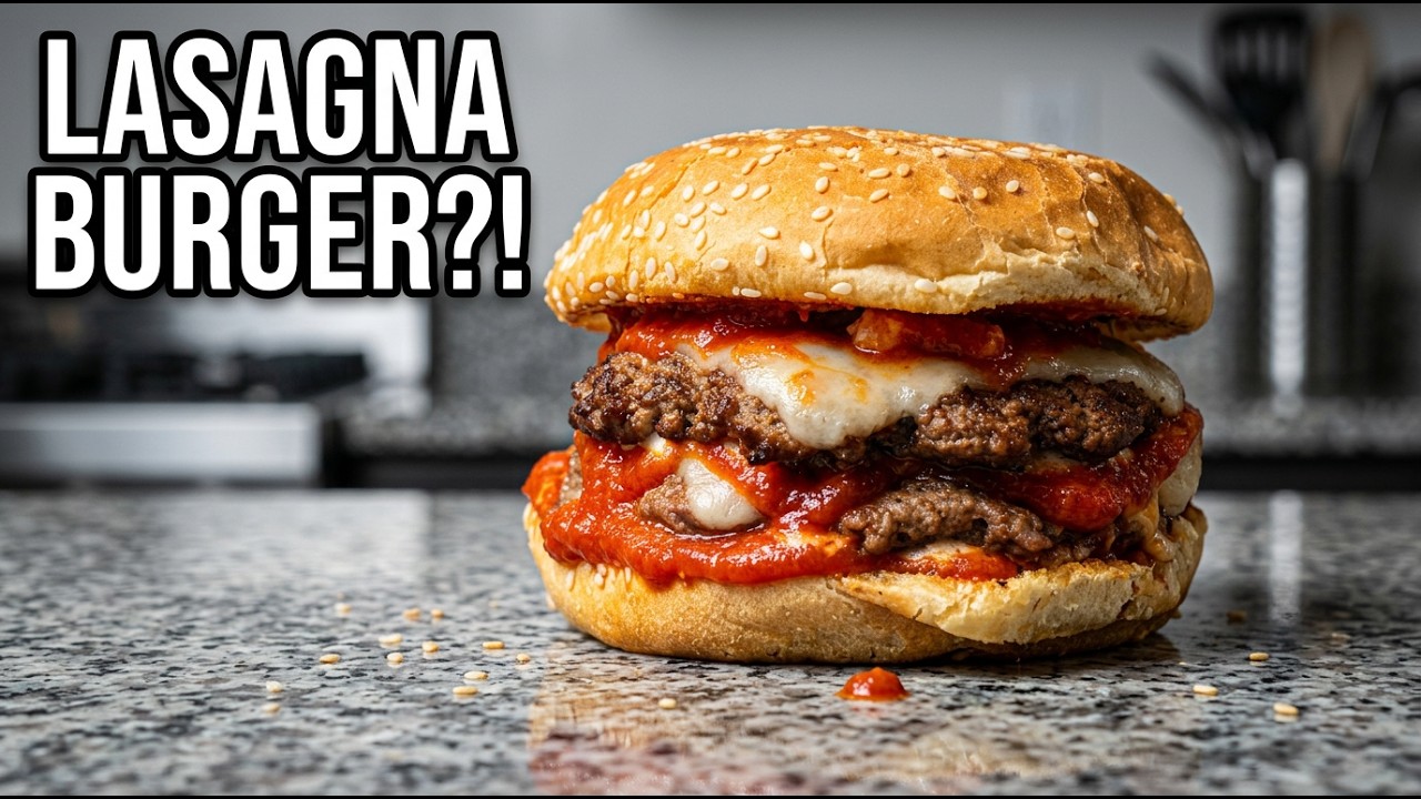 I Turned Lasagna Into a Smashburger… and It Actually Works!