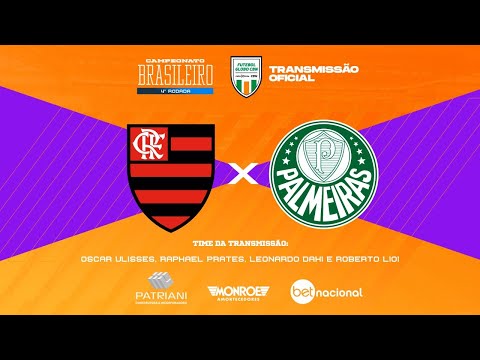 Flamengo x Palmeiras - Narração Oscar Ulisses - Transmissão Ao Vivo - Futebol Globo CBN