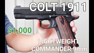 Best Lightweight 1911 Option (Colt Lightweight Commander 9mm)