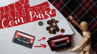 DIY Cassette Coin Purse I recycling