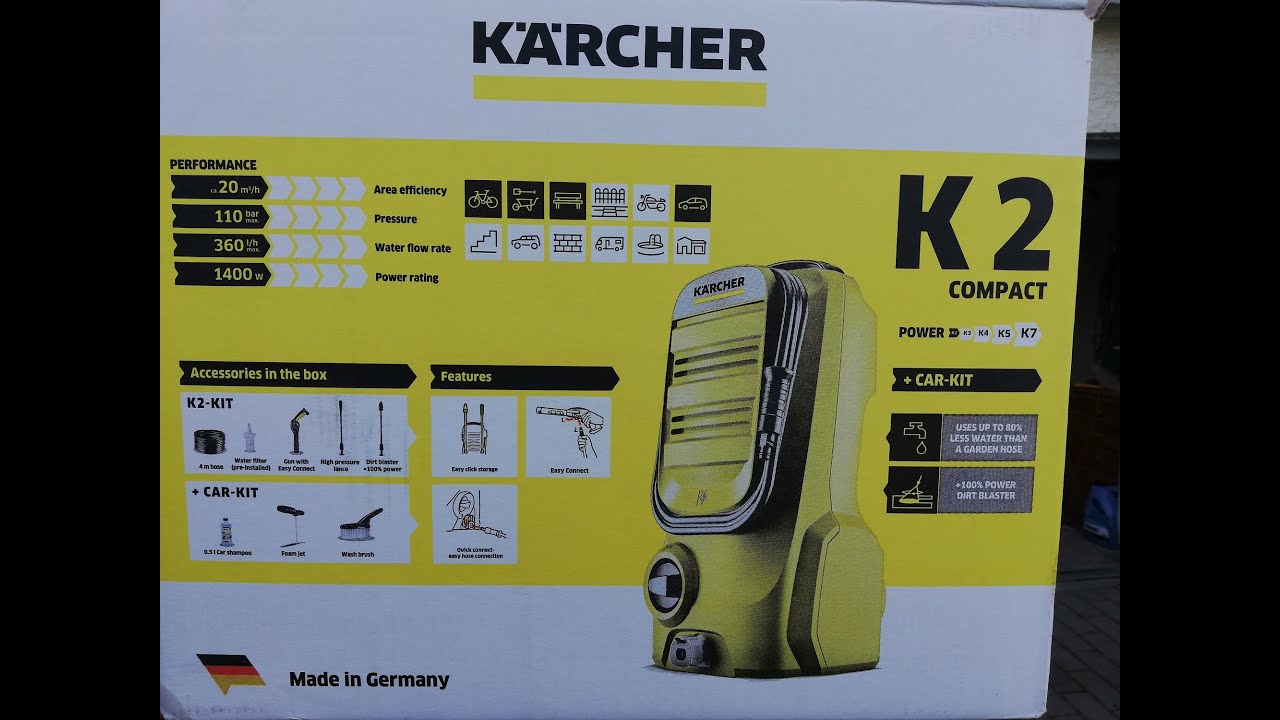 KARCHER K2 COMPACT YouTube
