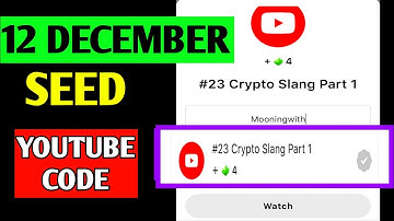 SEED Verify Code | #23 Crypto Slang Part 1 | SEED