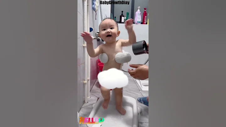 How Can I Make Bath Time Easier for My Baby? Try the Baby Bath Standing Shower!#Shorts