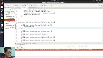 GUI Java - Un manejador de eventos de ventana