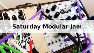 Saturday morning modular jam: First beeps and bops with the 4ms DLD