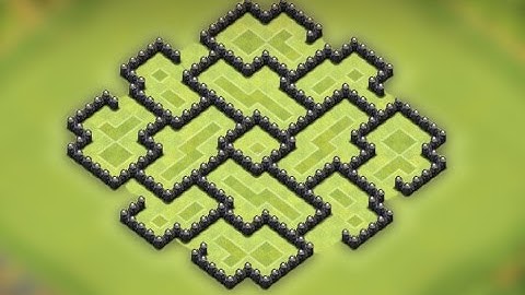 Clash of clans - Town Hall 8 (Th8) Farming base [Dark storage protecting] Speed build