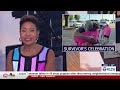 ‘Pink Heals’ fire engine visit honors Texas Bank and Trust employee’s cancer survival