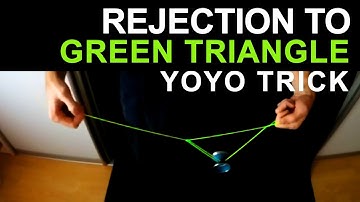 Rejection to Triangle yoyo trick tutorial