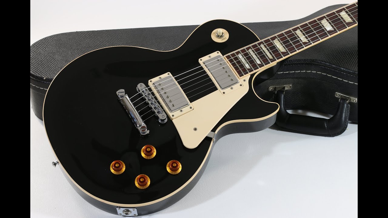 Gibson les paul standard 2016 t ebony ebay