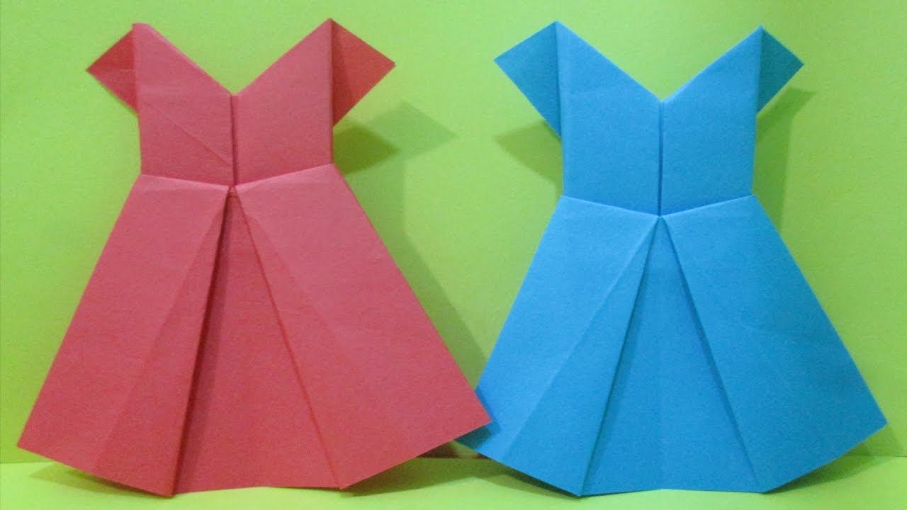 Платья оригами - 91 фото