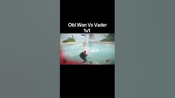 Obi Wan Vs Vader 1v1 #starwarsbattlefront2 #gaming #xbox #darthvader