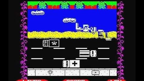 Frogger by Deanysoft (ZX Spectrum)