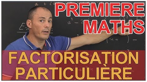 Factorisation particulière - Forme canonique / Équation de cercle - Maths 1ère - Les Bons Profs