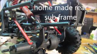 building wraith with traxxas canteliver  2 speed trans