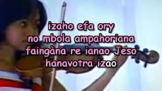 Video thumbnail of "Antsan'i Kristy - Faingaina re Jeso (KARAOKE)"