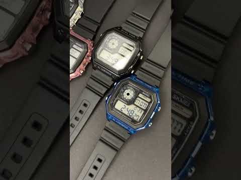 Мужские наручные часы SKMEI 1998WT White электронные спортивные водонепроницаемые 50M, видео 1