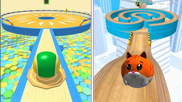 Going Balls vs Action Balls Super SpeedRun Gameplay | Level 330 Android /ios |