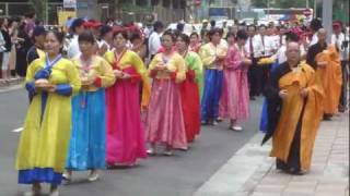 20110612佛光山北區萬緣水陸法會-台北道場送聖-法師送聖 ...