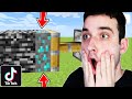 PROBAMOS los TIKTOK más VIRALES de MINECRAFT ¿FUNCIONARAN? - EP5