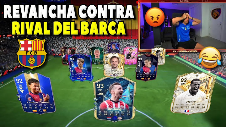 DjMaRiiO SE ENFRENTA al RIVAL con la PLANTILLA del BARCELONA | Lloros y Enfados FC 25