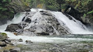 🌙 Alpine Falls PNW — A Glowing Cascade Hidden in Washington Forests