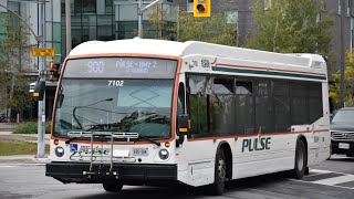 Durham Region Transit Pulse 2018 Novabus LFS 7102 | 900 Highway 2 (Ride Video)