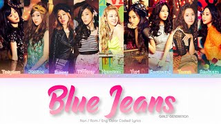 Girls’ Generation (少女時代) Blue Jeans Color Coded Lyrics (Kan/Rom/Eng)