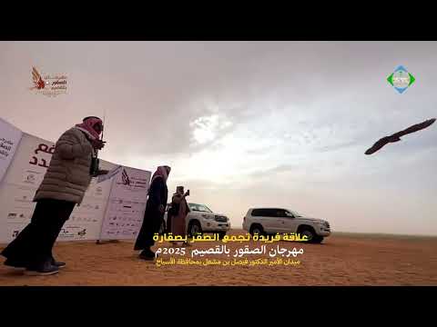 مهرجان الصقور بالقصيم ٢٠٢٥م بميدان الأمير الدكتور فيصل بن مشعل للصقور بمحافظة الأسياح