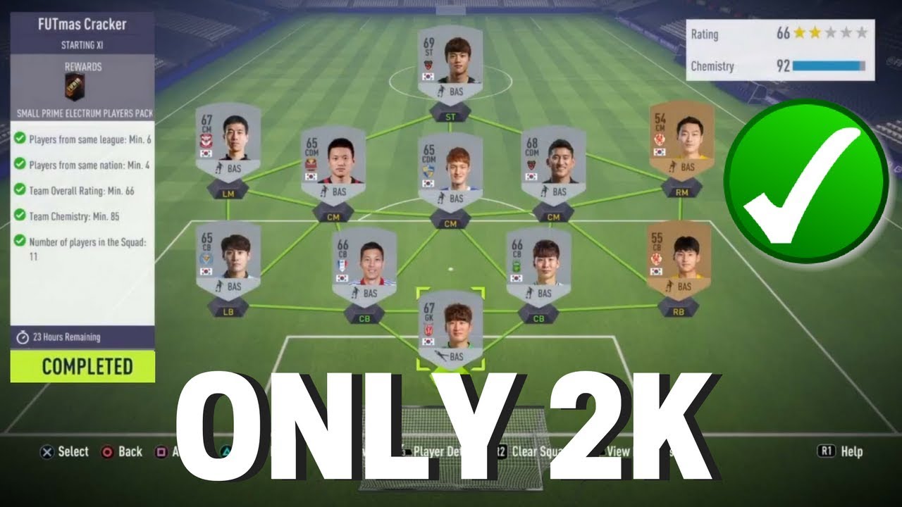 FUTmas SBC BUNDLE: FUTMAS CRACKER (SUPER CHEAP - 2K) NO LOYALTY