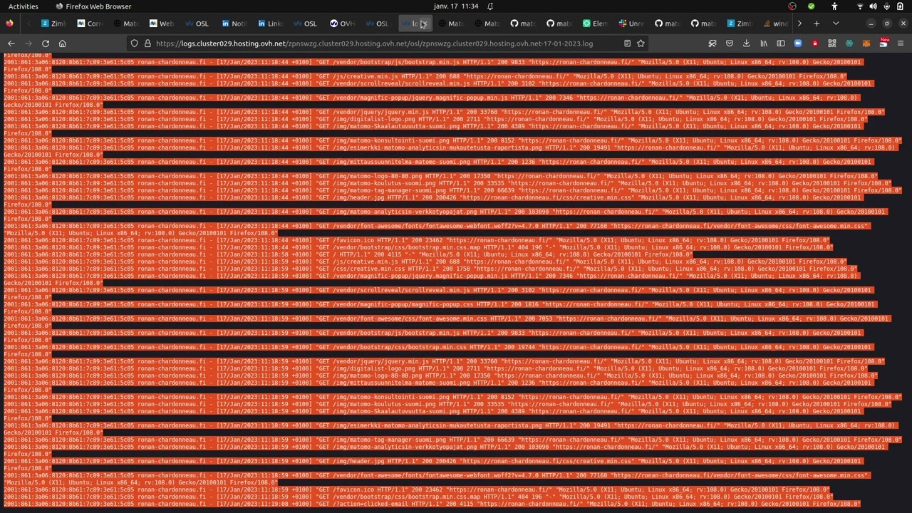 Proof of concept goal tracking server side with Matomo