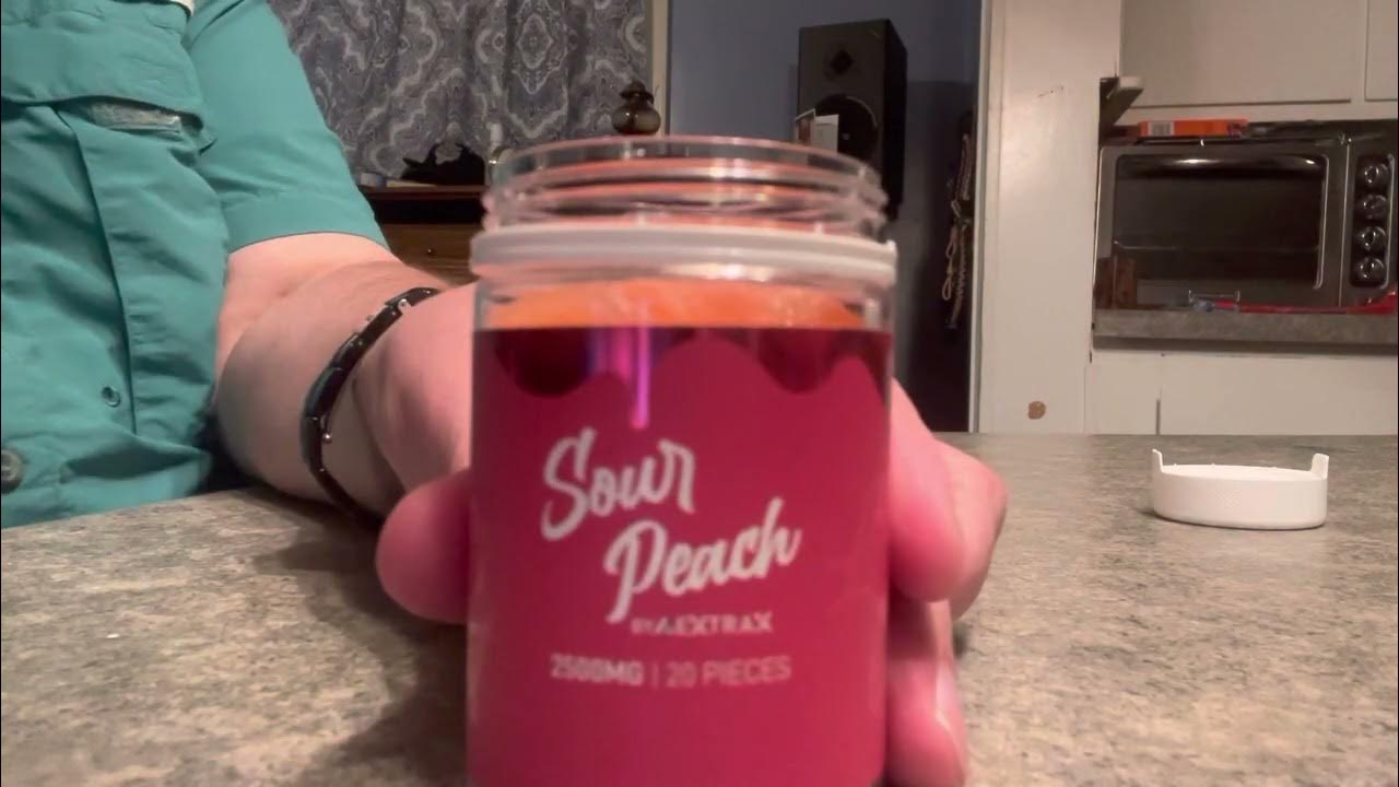 Delta Extrax Lights Out Sour Peach DELTA 9 THC H THCJD THCP LIVE RESIN