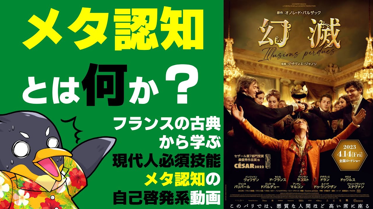 『幻滅』メタ認知とは何か:現代人必須のスキルを映画考察で紹介【ネタバレ】 - YouTube