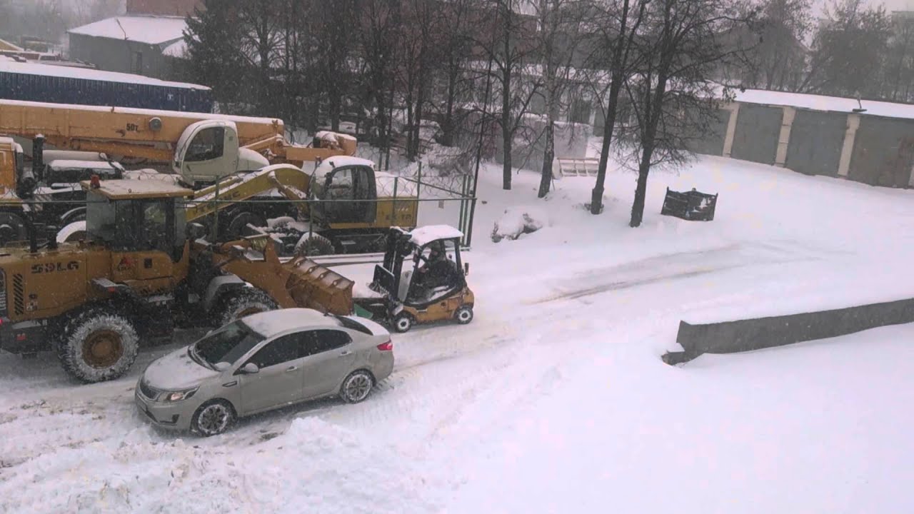 что делать если выпал снег - YouTube