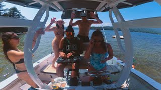 DJing a new england summer for my friends