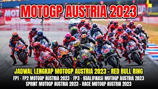 MotoGP Austria 2023 - Jadwal MotoGP Austria 2023 - FP1 FP2 Kualifikasi Race MotoGP Austria 2023