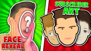 I Asked My Subscribers to Guess What I Look Like! (Face Reveal)