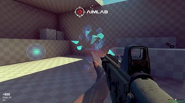 Aim Lab: Circleshot (Speed mode) challenge in Graybox