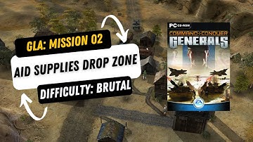 C&C Generals! GLA Mission 02! Difficulty: Brutal!