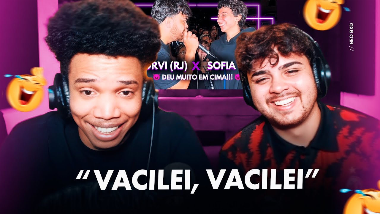 NEO E TORVI REAGEM À TORVI X SOFIA - BATALHA DA LINEAR 🤣🤣🤣