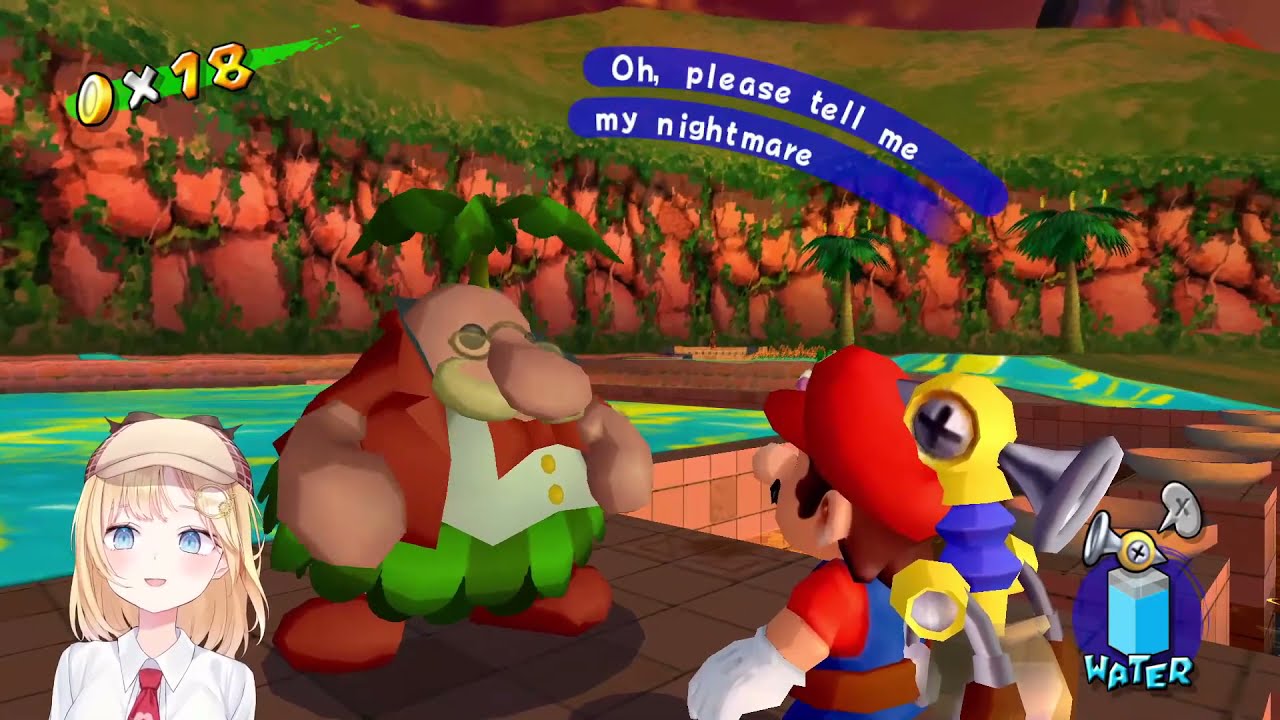 Amelia Watson's Mario Sunshine Experience