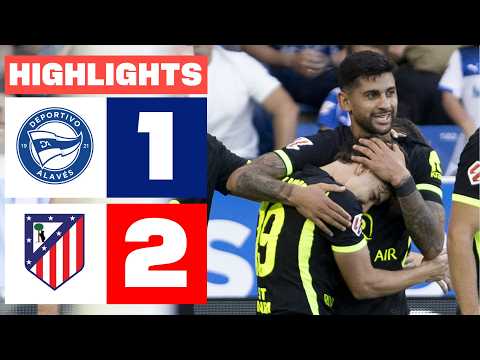 DEPORTIVO ALAVÉS 1 - 2 ATLÉTICO DE MADRID | RESUMEN LALIGA EA SPORTS