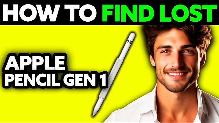 How To Find Lost Apple Pencil Gen 1? (2025)