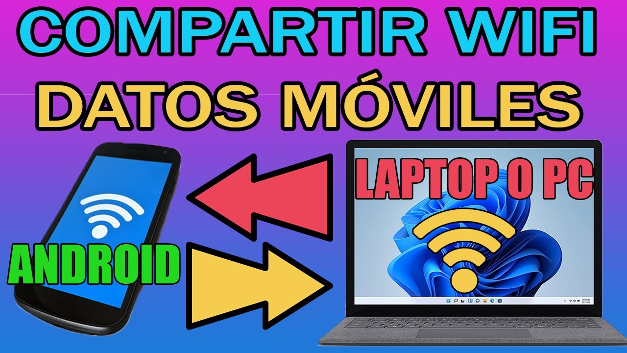 Compartir el Internet del Celular a la PC o de la PC al Celular ...